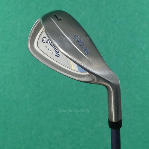 Lady Callaway GEMS Single 7 Iron Factory Aldila 55g Graphite Women's
