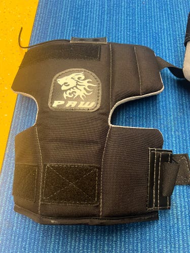 New PAW knee pads for hockey goalies