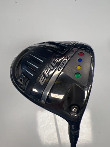 2021 Callaway Epic Max Right Handed Driver Stiff Flex 10.5 Loft Graphite Shaft (Used)