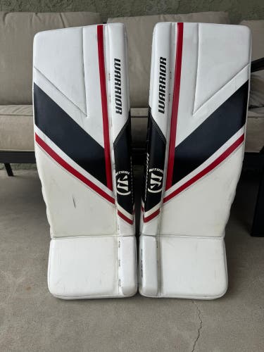 28" Warrior Ritual R/G6 Goalie Leg Pads (Used)