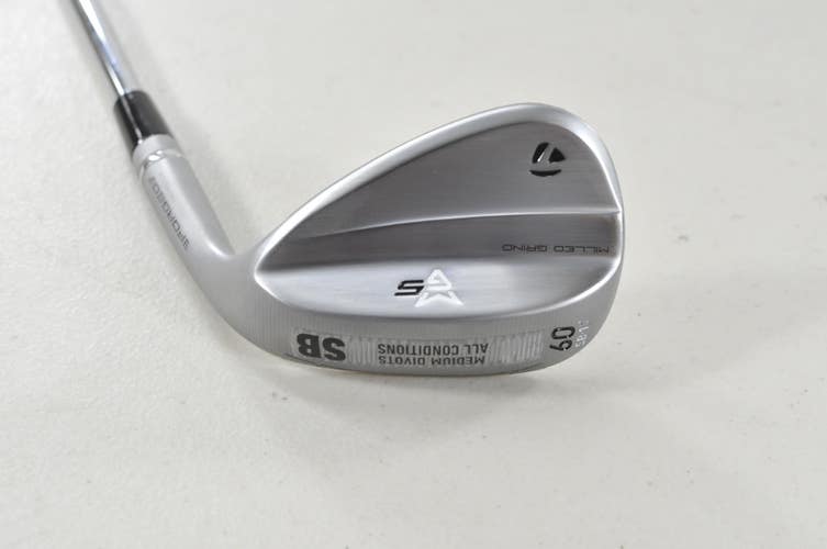 TaylorMade Milled Grind 5 Chrome 60*-10 Wedge DG 115g Wedge Flex Steel #224960