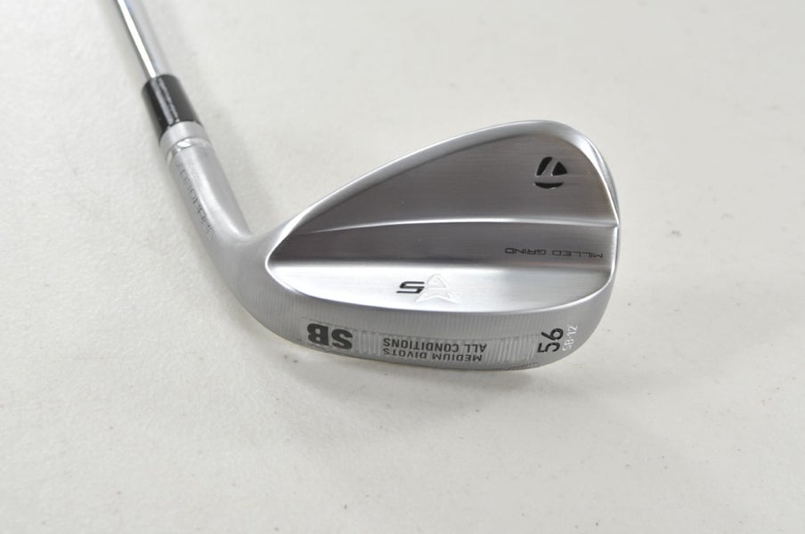TaylorMade Milled Grind 5 Chrome 56*-12 Wedge DG 115g Wedge Flex Steel #224959