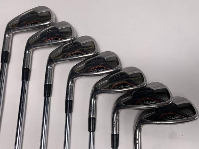 LEFTY Titleist 712 AP1 Iron Set 5-PW+GW Dynalite Gold XP R300 Regular LH +1/2''