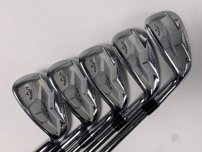 Callaway Apex Pro 19 Iron Set 6-PW Project X Catalyst 6.0 100g Stiff RH