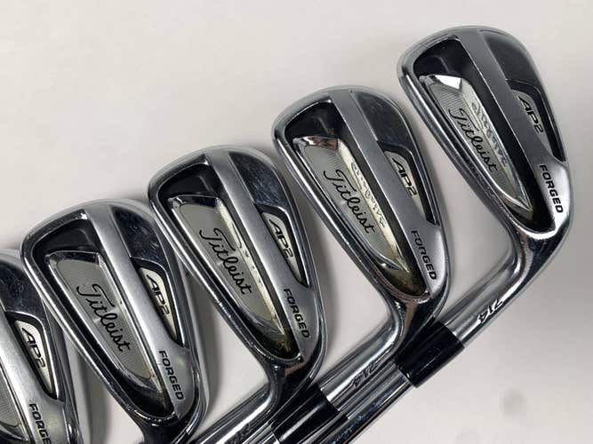 Titleist 714 AP2 Iron Set 4-PW True Temper Dynamic Gold S300 Stiff RH +1/2''