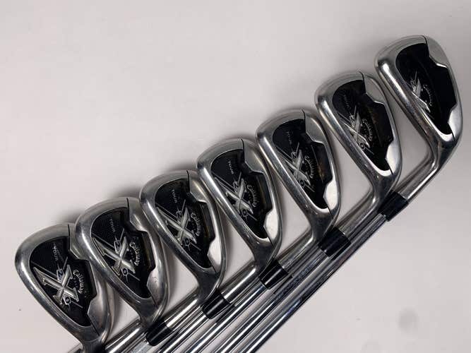 Callaway X-20 Tour Iron Set 4-PW Precision Rifle 5.0 Flighted Regular RH