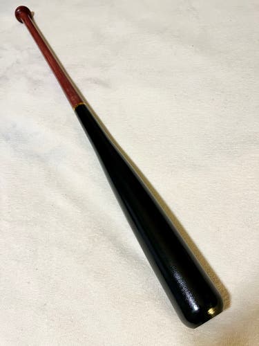 Marucci Fungo 35”/24oz Maple Wood Ghost Logo Custom Baseball Softball Bat Black/Natural Dark Cherry