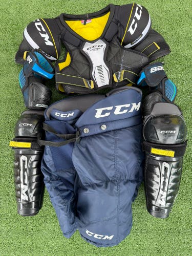 CCM Hockey Starter Kit | Junior | Sizes In Photos