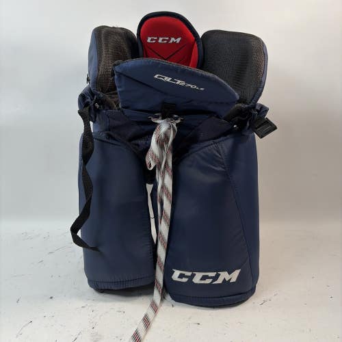 CCM QLT 270 LE Hockey Pants, Blue, Junior XL