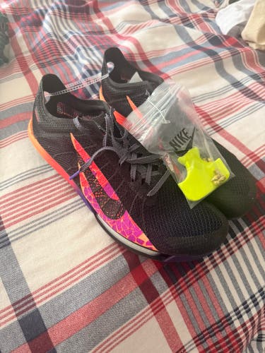 Black Unisex Size M 10.5 (W 11.5) Adult Nike Air Zoom Victory Shoes (New)