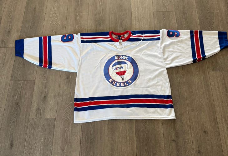 Rangers colors XL ReMax Rebels Jersey (Used)