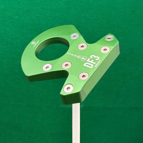 LAB Golf DF3 Custom Green 34" CS Putter LAB x ACCRA White w/ HC