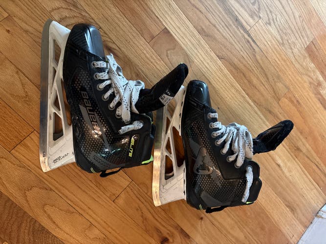 2024 Bauer Elite Hockey Goalie Skates Regular Width Size 5.5 (Used)