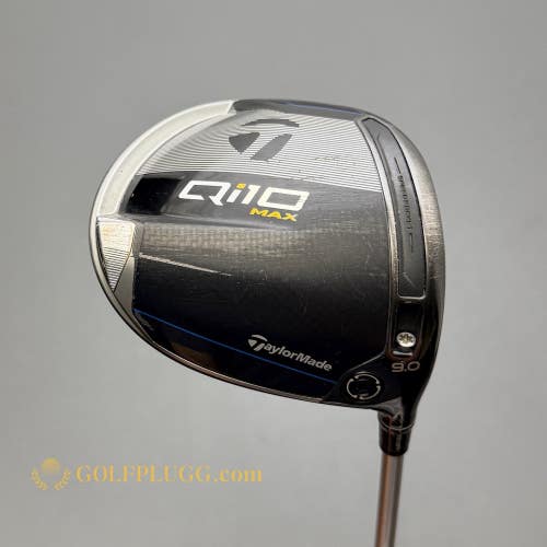9 Driver- Taylormade Qi10 Max / Tensei, Stiff (3341)