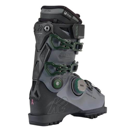 NEW 2025 K2 Anthem 95 BOA Women's Ski Boots - Grey - Size 26.5