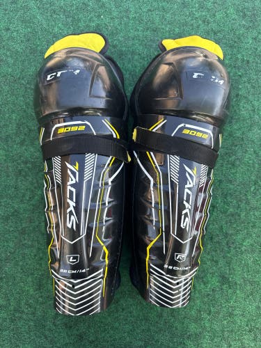 Senior CCM Tacks 3092 Shin Pads 14" (Used)