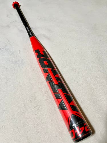 Easton 34”/27oz Ronin 240 Balanced Slowpitch Softball Bat 1-Piece ATAC Alloy 12” Barrel Red/Black
