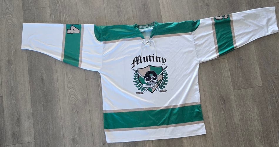 White Mutiny beer league 94 XL Men's Jersey (Used)