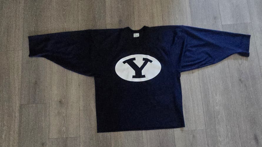 BYU Practice Jersey CCM, Blue, Small (Used)