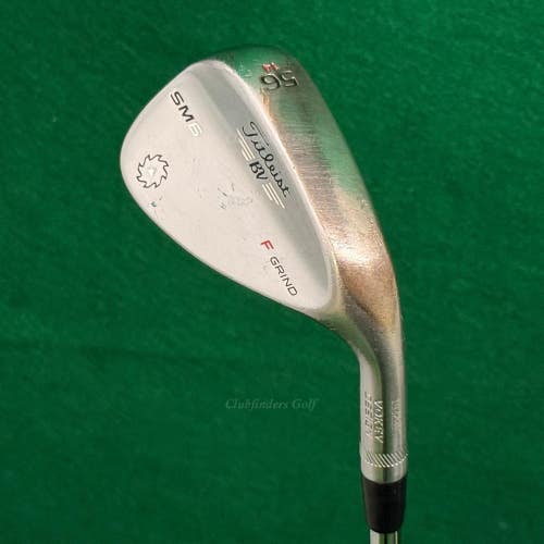 Titleist Vokey SM6 Tour Chrome 56-14F 56 Sand Wedge KBS Tour 110 Steel Regular