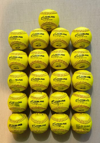 Softball 21 pack 12" (99% new)