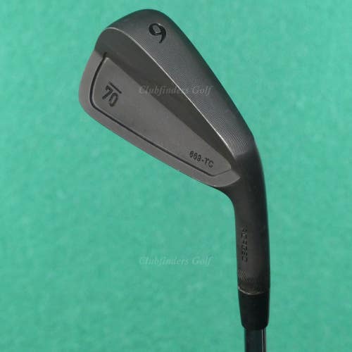 Sub 70 669 TC Forged Black Single 6 Iron Project X Rifle 6.0 Steel Stiff