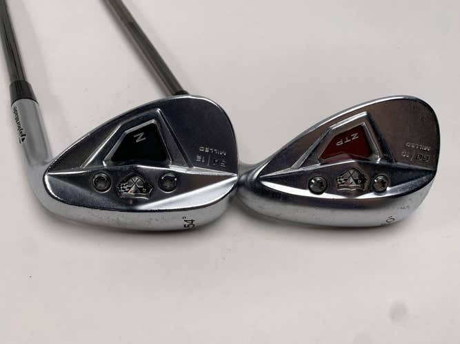 TaylorMade Z & ZTP Milled Wedge Set 54* 12 | 60* 10 Wedge RH