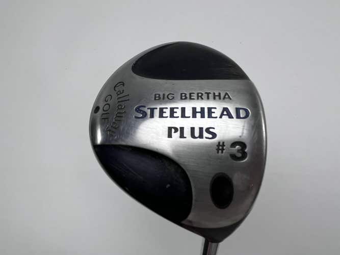 Callaway Steelhead Plus 3 Fairway Wood 15* Steelhead Plus Regular Steel Mens RH