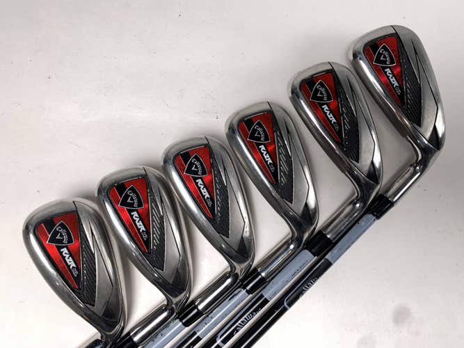 Callaway Razr HL Iron Set 7-PW+GW+SW 60g Senior Graphite Mens RH