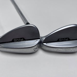Ping s159 Chrome Wedge Set 52* 12 56* 12 Black Dot Z-Z115 Wedge Steel Mens RH