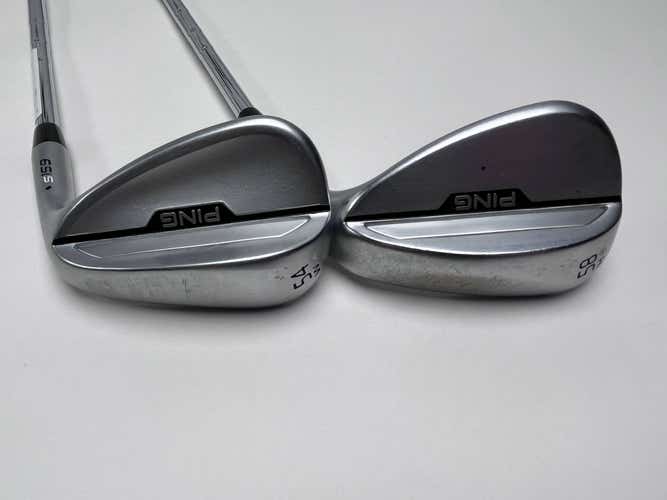 Ping s159 Chrome Wedge Set 54* 14 58* 8 Black Dot Z-Z115 Wedge Steel Mens RH
