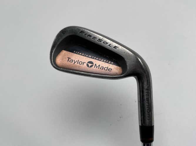TaylorMade Firesole Single 4 Iron S-90 90g Stiff Steel Mens RH