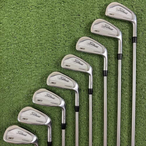 Titleist 718 CB Iron Set 3-PW KBS C-Taper 130g Extra Sfiff X Flex +1/2 Long