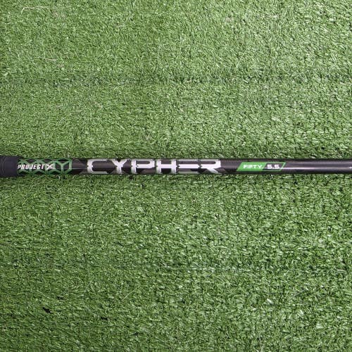 Project X Cypher Fifty 5.5 Regular + 41.5" Fairway Wood Shaft PXG For 5/7 Wood