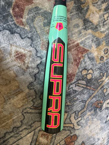 2026 Louisville Slugger Supra Composite USSSA Certified Bat (-10) 19 oz 29" (Used)