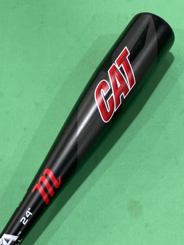 Marucci CAT Alloy Bat USABat Certified (-11) 13 oz 24" (Used) Tee Ball