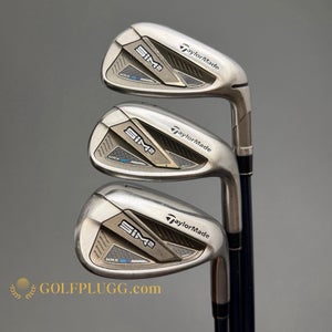 AW,SW,LW Wedge Set- Taylormade Sim2 Max / Ventus Graphite, Senior Flex (3312)