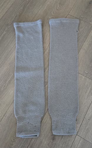 Gray Senior Large CCM Practice Socks (Used)