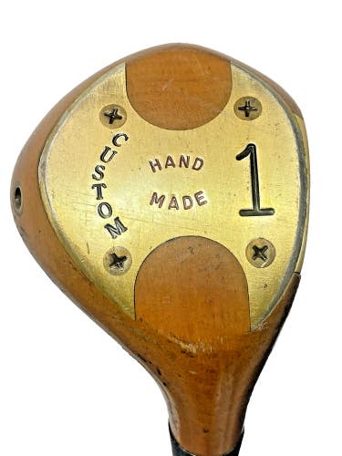 Custom Hand Made Persimmon 1w Driver RH Harrison Regular Graphite 43" Nice Grip
