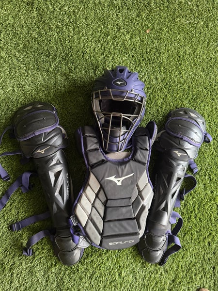Purple Mizuno Samurai Catcher's Set (Used)