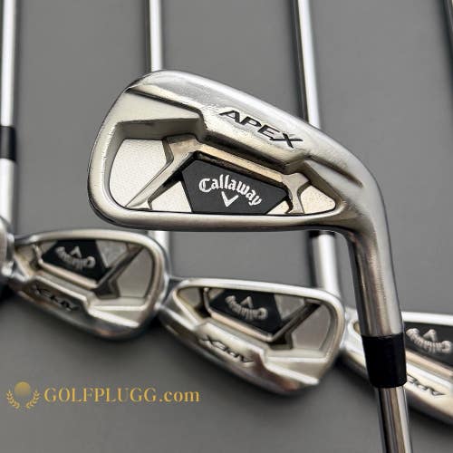 +1/2 Callaway Apex 21 Iron Set 4-PW / NS Pro Modus3 Steel, Stiff (171)