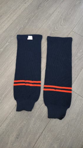 Edmonton Oilers blue Junior Medium Socks (Used)