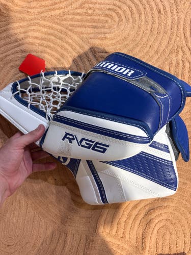Intermediate Warrior Ritual G6 E+ Goalie Glove Regular (Used)