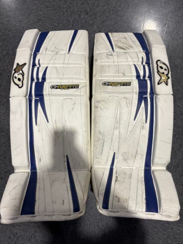 33+1" Senior Brian's GNETik 5.0 Goalie Leg Pads (Used)