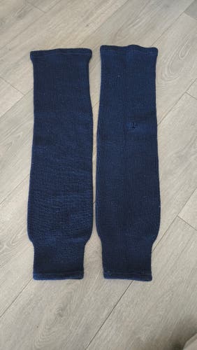 Navy Blue Senior Large CCM practice Socks (Used)