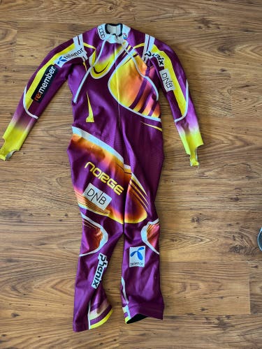 HENRIK KRISTOFFERSEN 2014 Norwegian ski team Phenix Downhill Suit (Used)