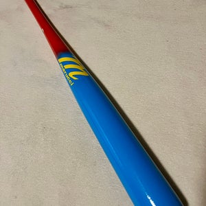 Marucci 31”/23.5oz Youth AP5 Maple Wood Baseball Bat Custom Blem Baby Blue/Red/Yellow NEW