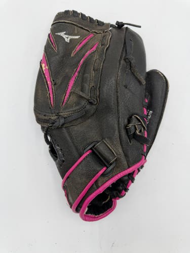 Mizuno Finch RH Softball Glove 11.5" Black/Pink