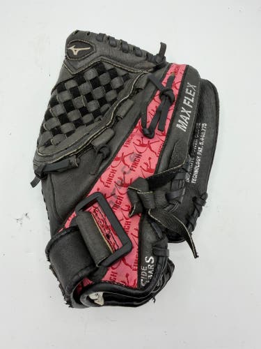 Mizuno Prospect Jennie Finish RH Infield Softball Glove 11" Black/Pink