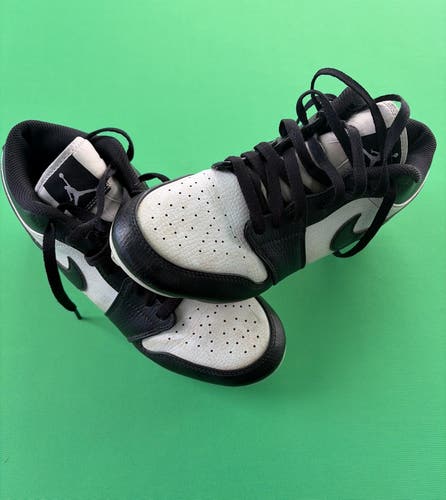 Jordan 1 Low Top Molded Cleats Size 8